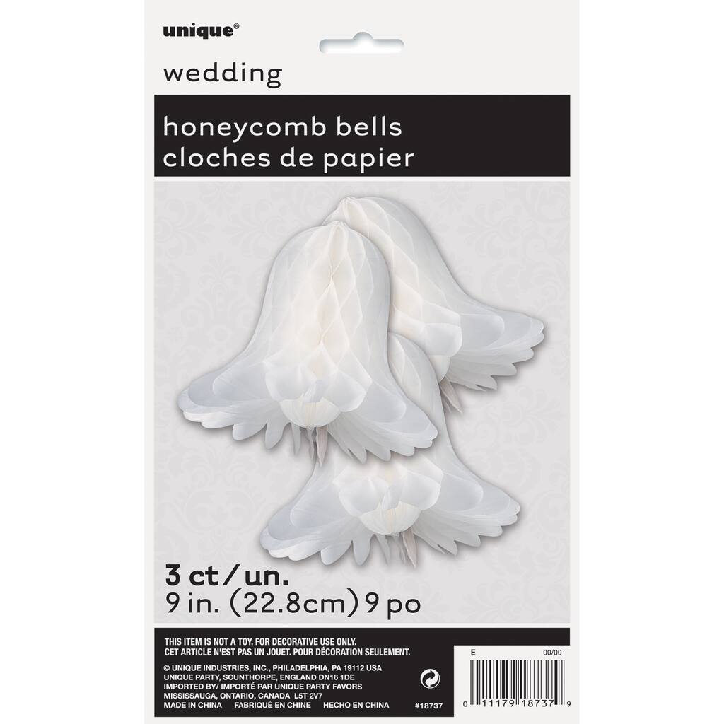 Wedding Day Decorations Honeycomb BRIDAL BELLS Reception/Venue Paper